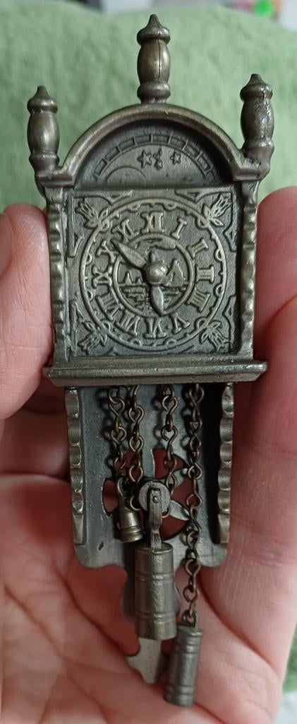 Poppenhuis wandklok, Verzamelen, Ophalen of Verzenden