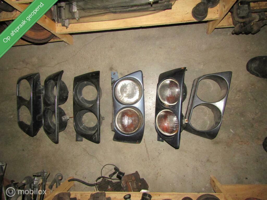 dubbele Koplamp randen opel kadett E diverse soorten, Auto-onderdelen, Gebruikt, Opel, Ophalen of Verzenden, Opel