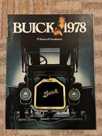 Buick 1978 brochure, Ophalen of Verzenden, Zo goed als nieuw, Overige merken