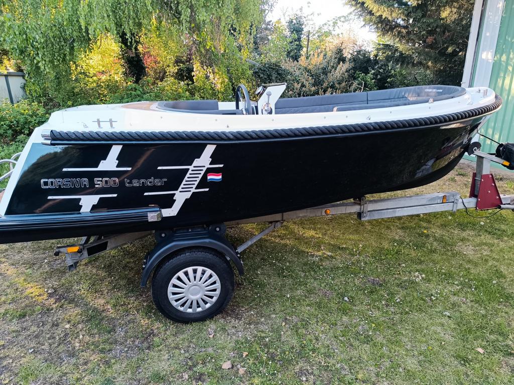 Corsiva 500 Tender, Watersport en Boten, Sloepen, 10 tot 30 pk, Ophalen of Verzenden, Zo goed als nieuw, 3 tot 6 meter