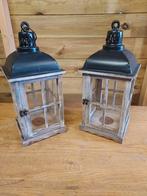 2 LEUKE LANTAARNS € 15.-, Ophalen, Gebruikt, Overige kleuren, 25 tot 50 cm