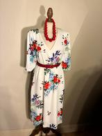 YOEK DRESS SPRING/SUMMER KLEURRIJK FLOWERS, Overige kleuren, Verzenden, Maat 46/48 (XL) of groter, Zo goed als nieuw