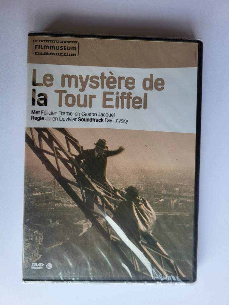 Dvd filmmuseum - Le Mystere de la Tour Eiffel, Alle leeftijden, Ophalen of Verzenden, Nieuw in verpakking, Kunst of Cultuur