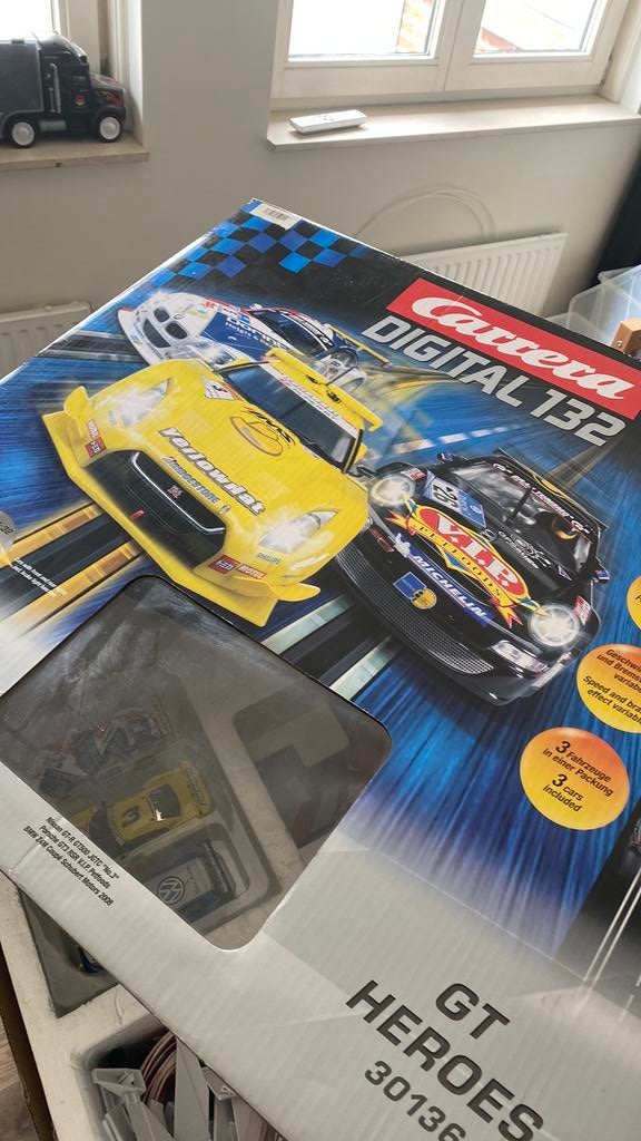 Carrera digital GT Heroes set incl rondeteller, Ophalen of Verzenden, Zo goed als nieuw, Elektrisch, Carrera