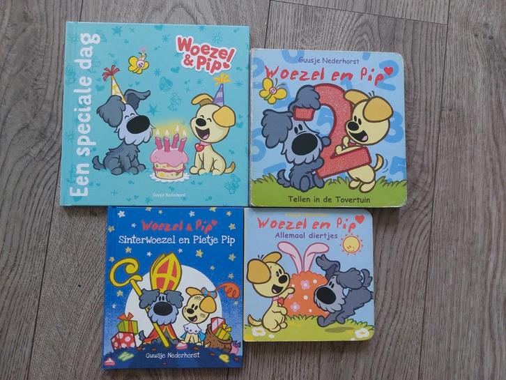 4 Woezel & Pip boekjes - Leuk voor jonge kinderen, Boeken, Kinderboeken | Baby's en Peuters, Gelezen, 2 tot 3 jaar, Ophalen of Verzenden