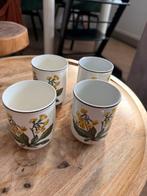 Villeroy & Boch Botanica Mokken - Set van 4, Ophalen of Verzenden, Zo goed als nieuw, Overige stijlen, Kop(pen) en/of Schotel(s)
