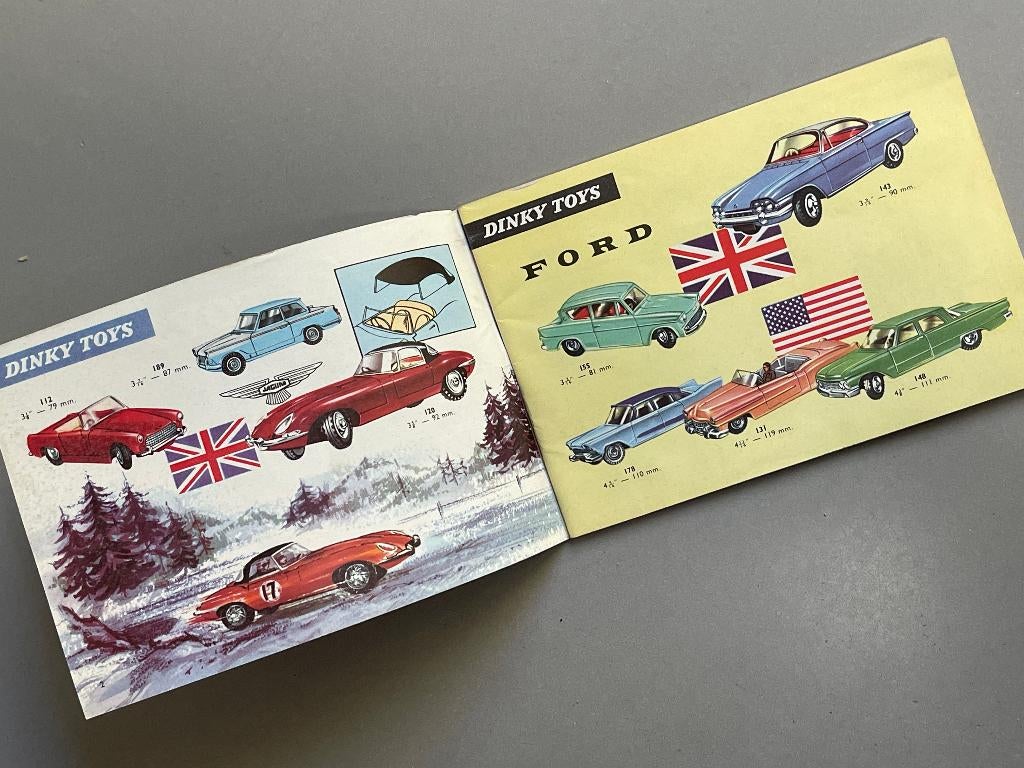 Dinky Toys catalogus 1962 Nederlands / losse prijslijst, Ophalen of Verzenden, Zo goed als nieuw, Overige typen, Dinky Toys