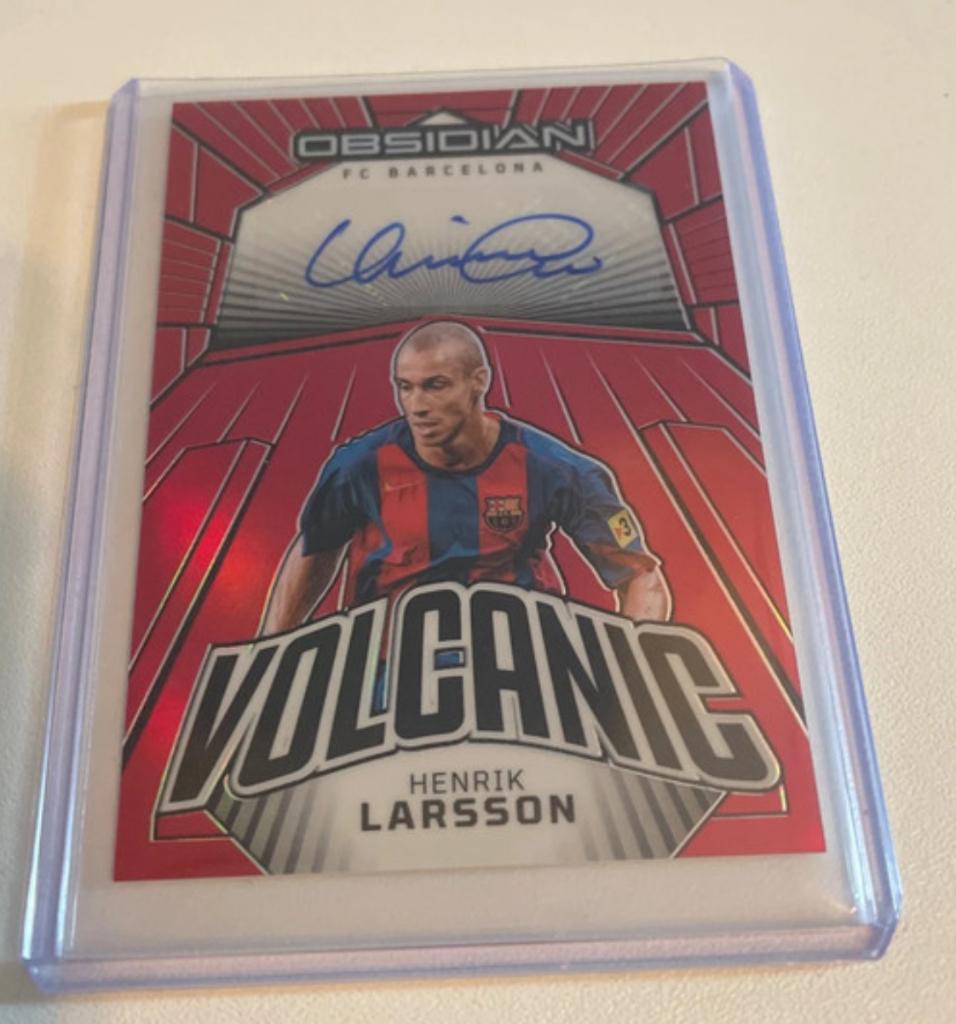 Henrik larsson 02/10, Ophalen of Verzenden, Zo goed als nieuw, Losse kaart