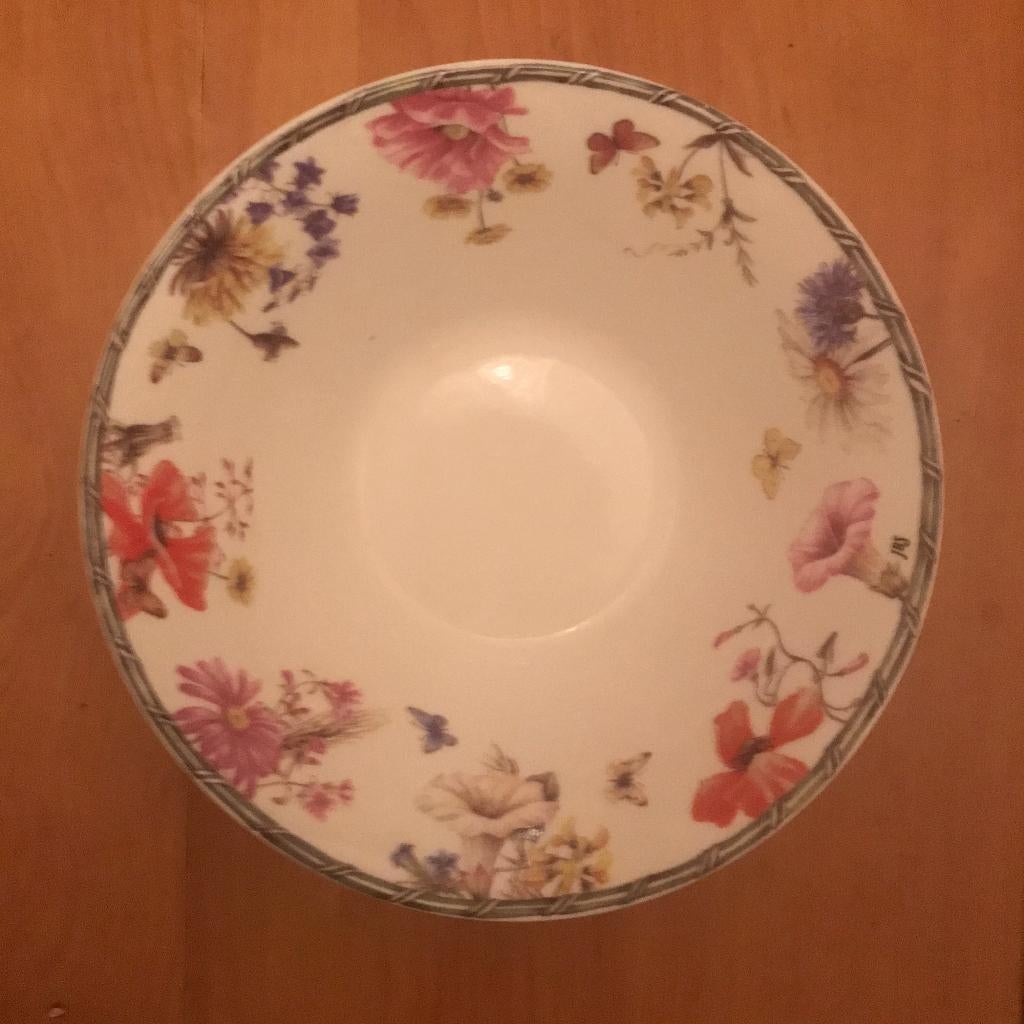 Schaaltje JB Wilde Garden - Janneke Brinkman, Porselein of Keramiek, Schaal, Rond, Ophalen of Verzenden