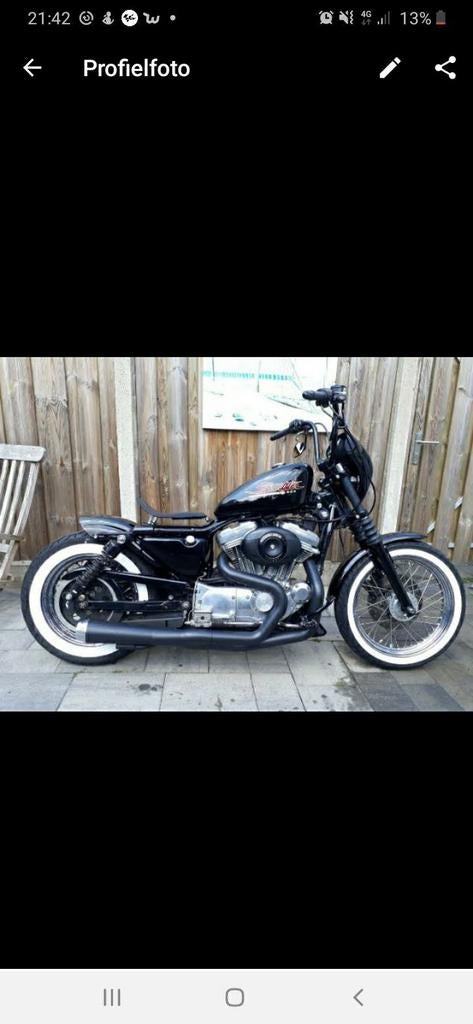 Sportster 1200 build not bought, Ophalen