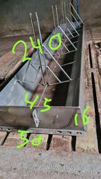 Rvs troggen, drinkbakken en drinknippels, voldoende voorra., Dieren en Toebehoren, Ophalen, Nieuw