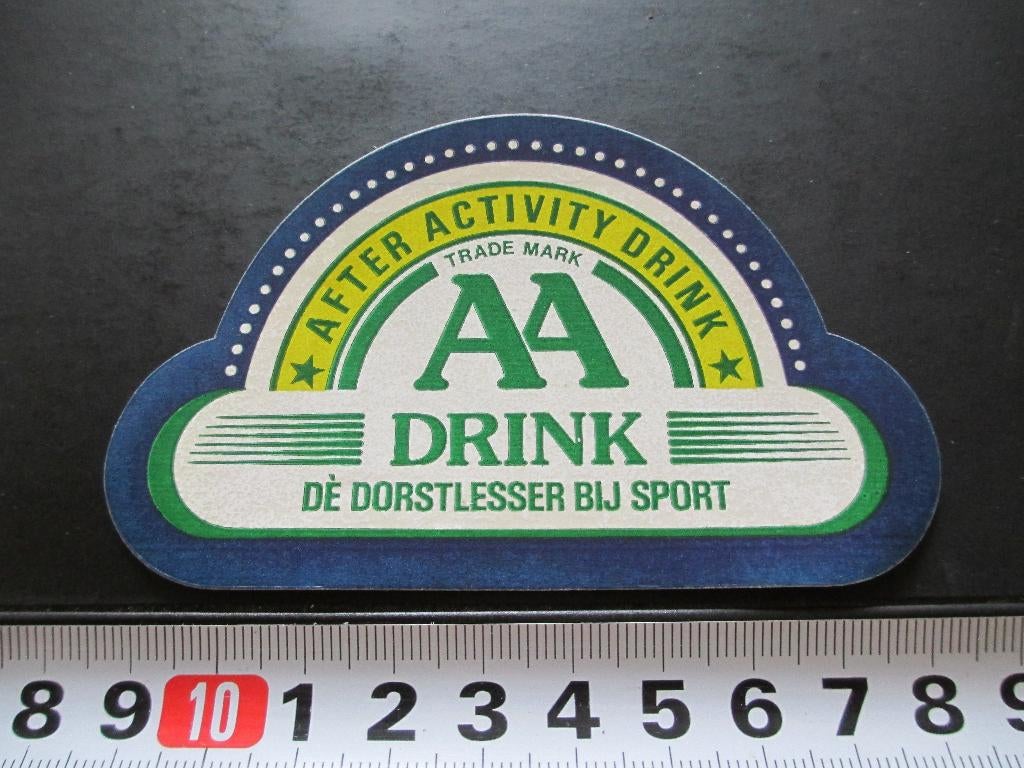 sticker AA Drink Dè dorstlesser bij sport *, Ophalen, Zo goed als nieuw