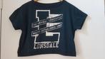 Dames crop topje, maat 36, merk Lonsdale, Blauw, Nieuw, Ophalen of Verzenden, Maat 36 (S)