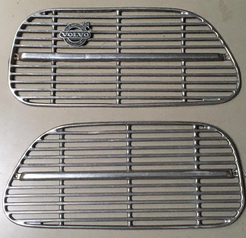 Grille. Volvo. Amazon 1965 1966 aluminium links en rechts., Ophalen of Verzenden, Gebruikt