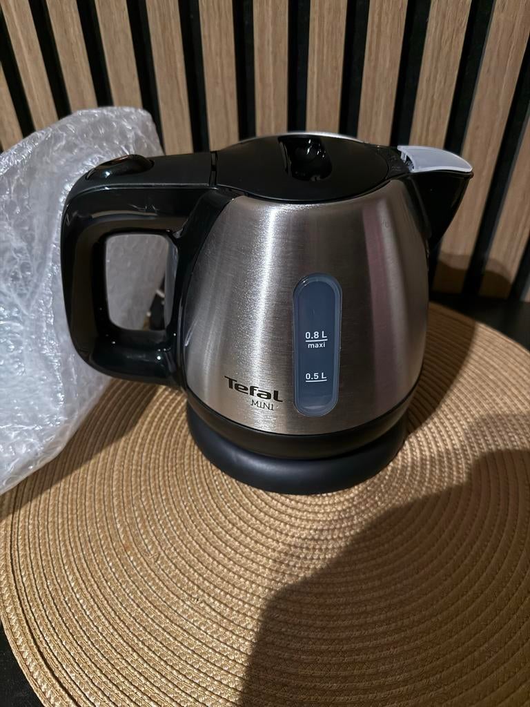 Nieuwe Tefal Mini Waterkoker 0.8L RVS - Ongebruikt, Witgoed en Apparatuur, Waterkokers, Minder dan 1 liter, Ophalen of Verzenden
