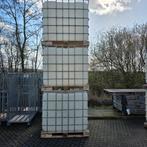 METALEN IBC KRAT MET KUNSTSTOF VAT 1000 LITER [ SCHOON ], Ophalen, Gebruikt, 100 cm of meer, 60 cm of meer