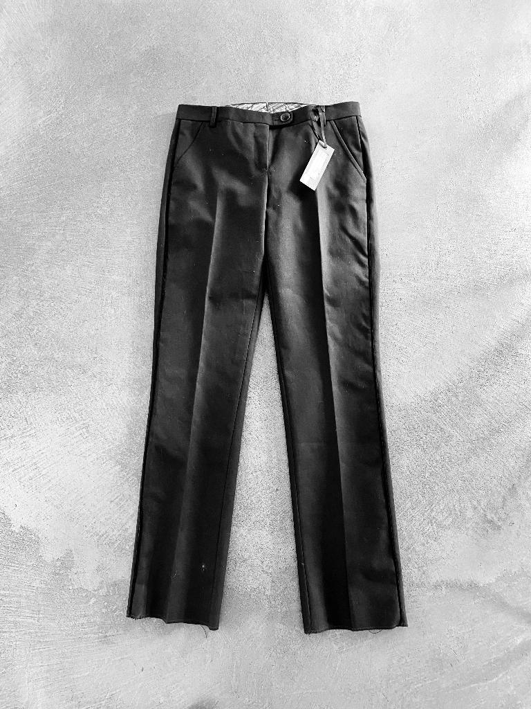 J565 Nieuw: Brian Dales maat 36=S nette broek pantalon chino, Brian Dales, Zwart, Ophalen of Verzenden, Zo goed als nieuw