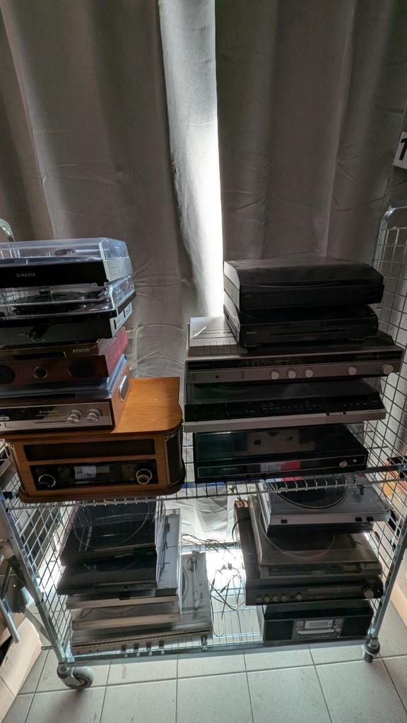 Partij Platenspelers Bulk Handel Export – Wekelijkse, Audio, Tv en Foto, Overige merken, Gebruikt, Automatisch, Ophalen of Verzenden