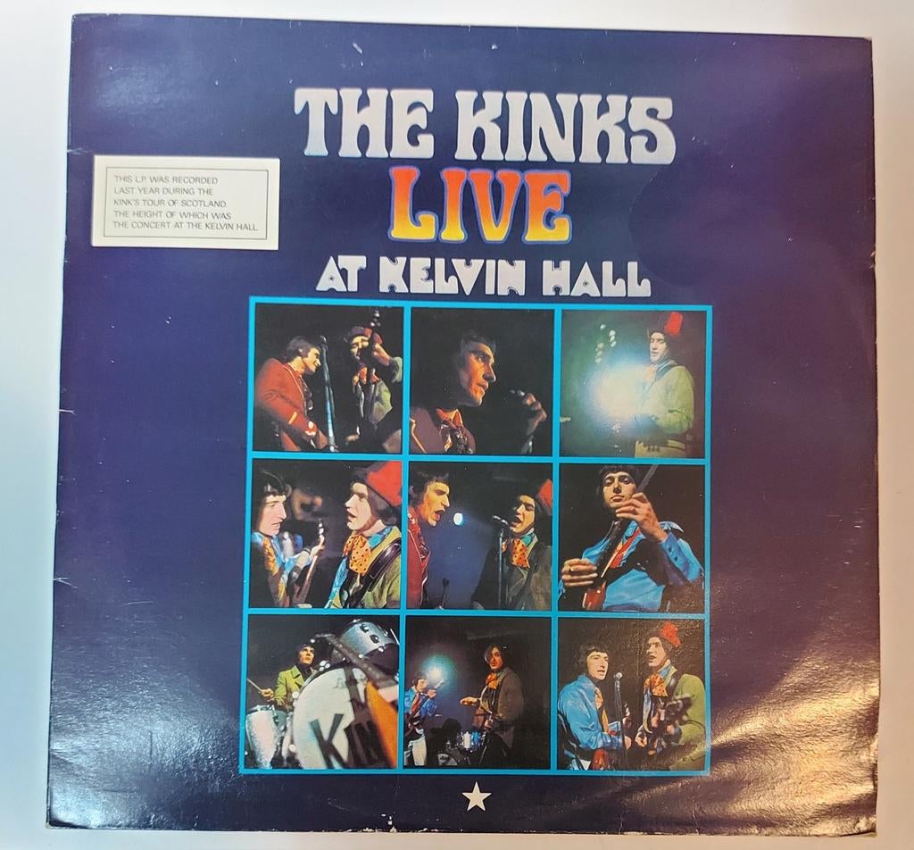 LP Live at Kelvin Hall - The Kinks, Cd's en Dvd's, Ophalen of Verzenden, Gebruikt, 12 inch, Poprock