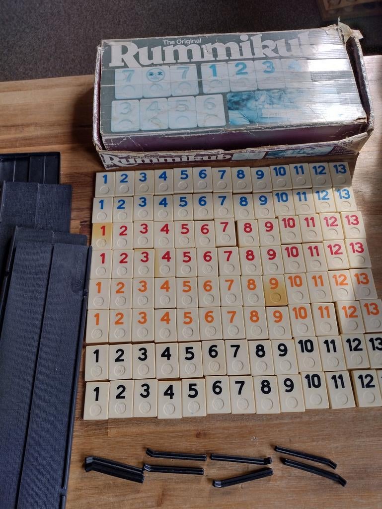 Rummikub groot, Muziek en Instrumenten, Mengpanelen, Ophalen of Verzenden, Zo goed als nieuw