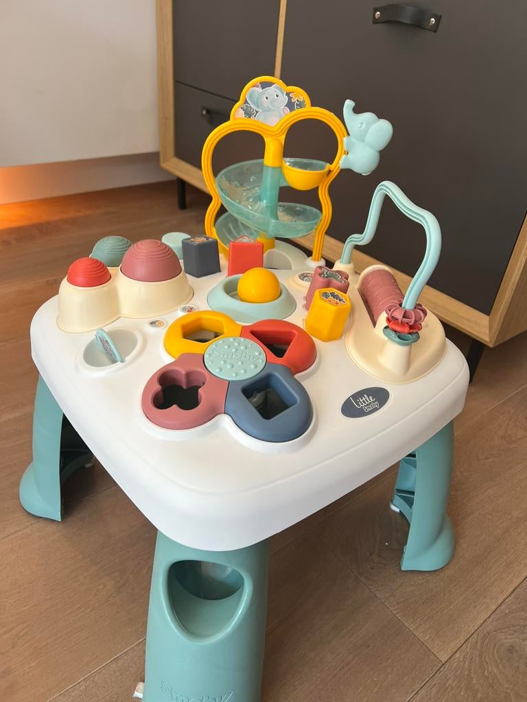 Speeltafel / activiteiten tafel | va 1jr | Little Smoby, Kinderen en Baby's, Speelgoed | Speeltafels, Ophalen, Zo goed als nieuw