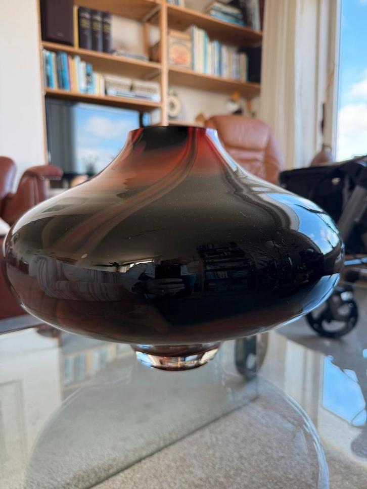 Vaas, gekleurd glas, Antiek en Kunst, Antiek | Vazen, Ophalen