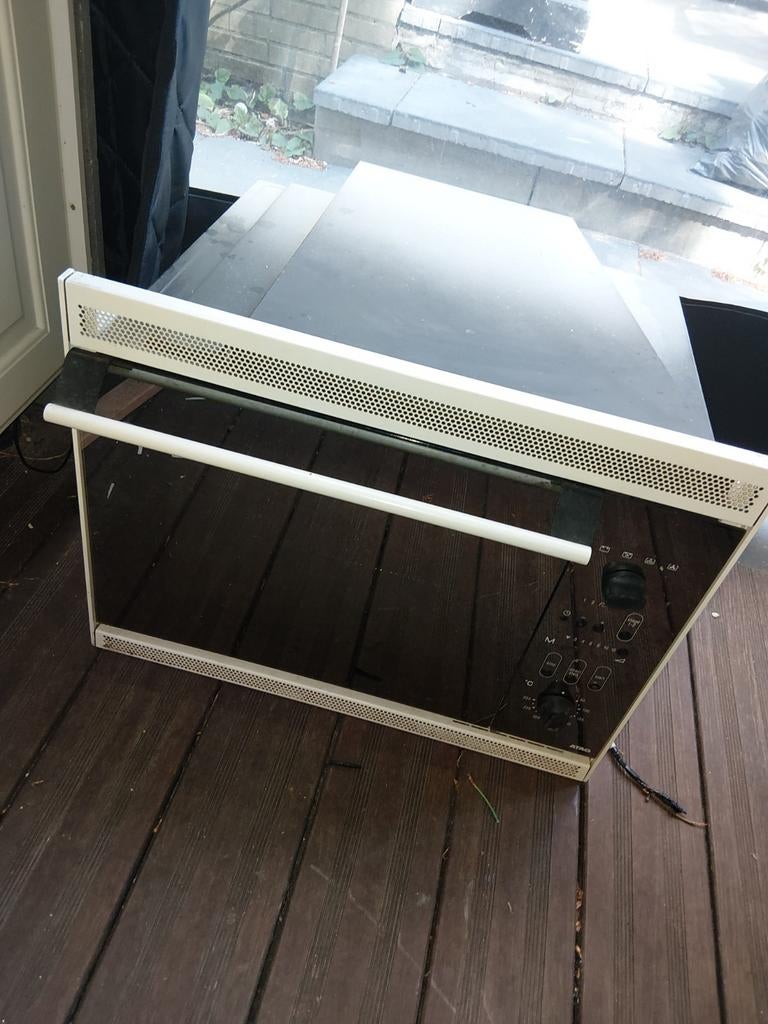 Inbouw comb ioven met magnetron, Witgoed en Apparatuur, Ovens, Gebruikt, 60 cm of meer, Oven met grill, Inbouw