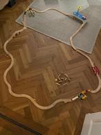 Houten treinbaan Brio en Ikea met accessoires, Ophalen, Zo goed als nieuw, Overige typen