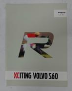 Autofolder xciting volvo s60, brochure voor proefrit, Onbekend, Volvo, Ophalen of Verzenden, Zo goed als nieuw