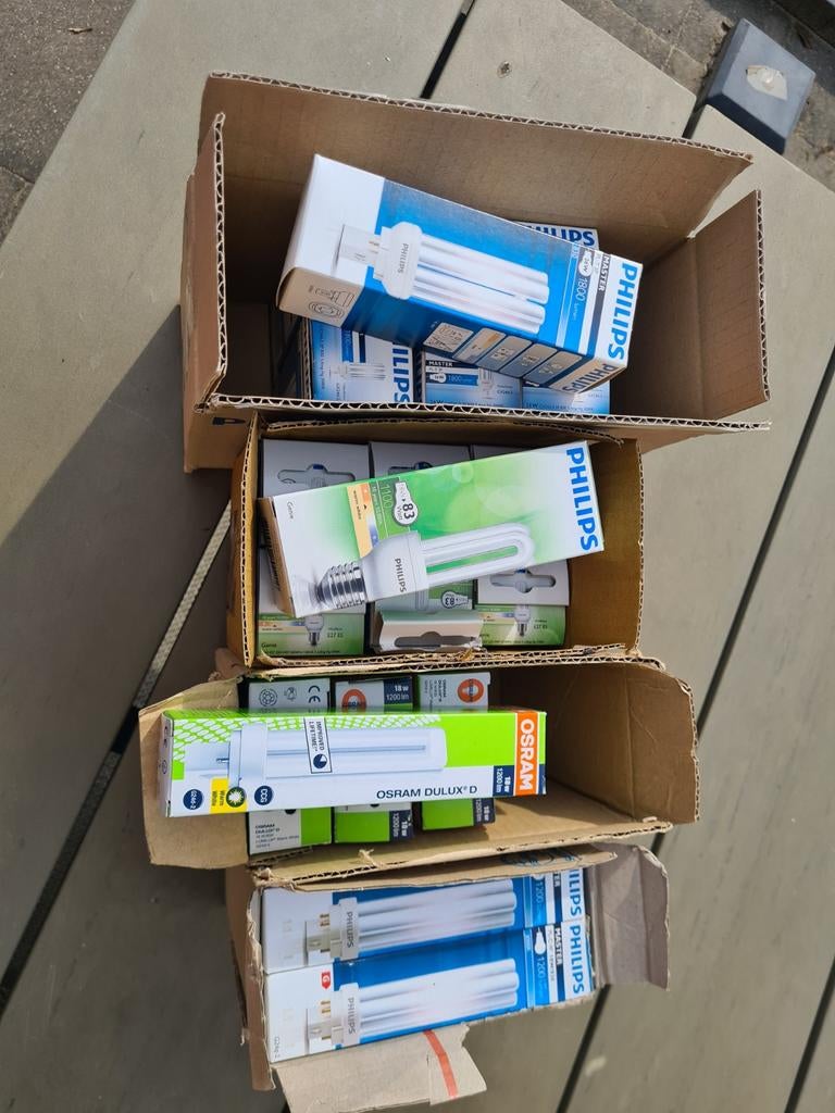 Diverse PL lampen, Ophalen, Nieuw, E27 (groot)