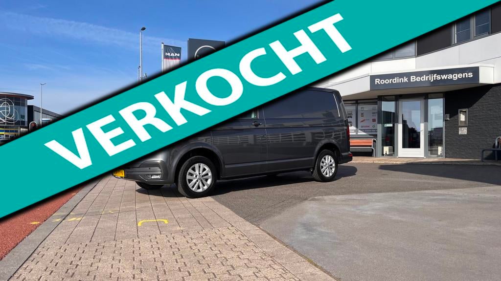 Volkswagen Transporter T6.1 Highline 150 pk DSG - LMV - bump, 1828 kg, Stof, Gebruikt, 4 cilinders