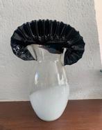 Grote glazen siervaas, Huis en Inrichting, Woonaccessoires | Vazen, Overige kleuren, Ophalen of Verzenden, Minder dan 50 cm, Glas