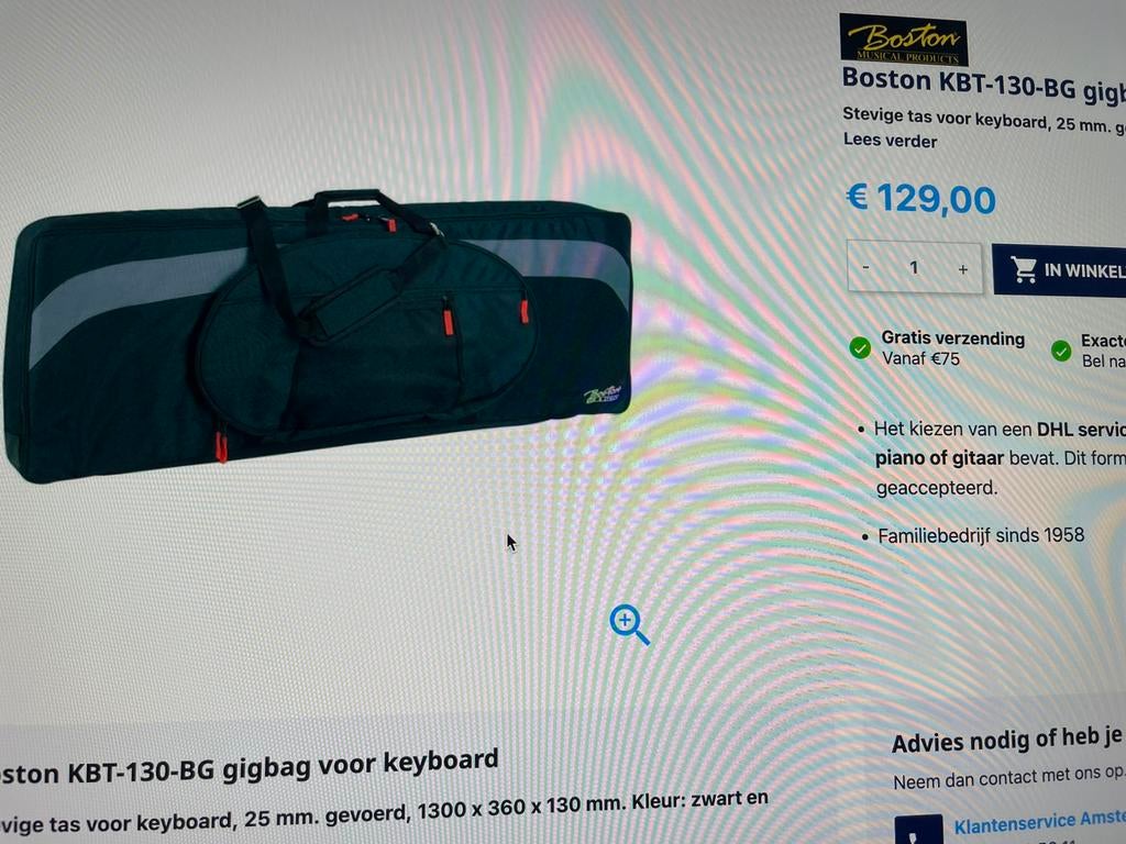 Keyboardtas - pedaal FC5 - kopphone - Mic - muziekstandaard, Muziek en Instrumenten, Instrumenten | Toebehoren, Ophalen of Verzenden