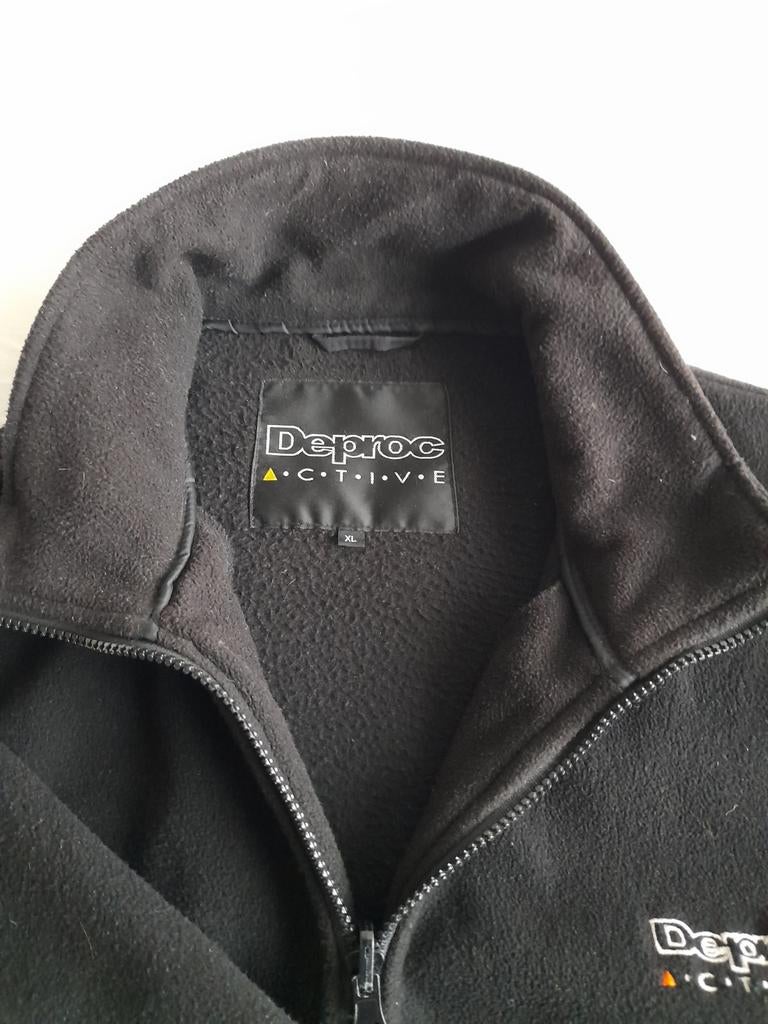 DEPROC ACTIVE. Zwart fleece vest. Maat XL !!, Kleding | Heren, Grote Maten, Ophalen, Zo goed als nieuw, Zwart, Jas of Mantel