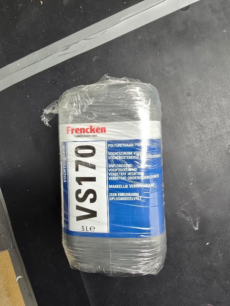 Frencken VS170 vochtscherm 5 liter ongeopend nieuw, Parket, 50 tot 150 cm, Nieuw, Ophalen of Verzenden