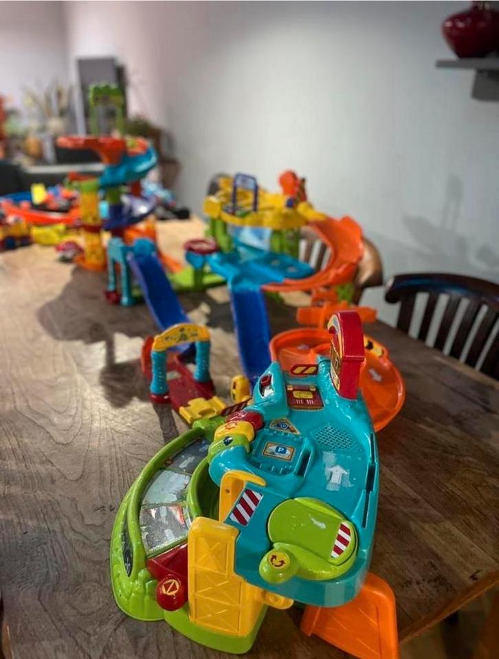 Grote set V-tech Toet Toet Auto's, Kinderen en Baby's, Speelgoed | Vtech, Gebruikt, 6 maanden tot 2 jaar, Ophalen