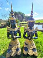 SET TEMPELWACHTERS BRONS 71 CM, Ophalen, Zo goed als nieuw