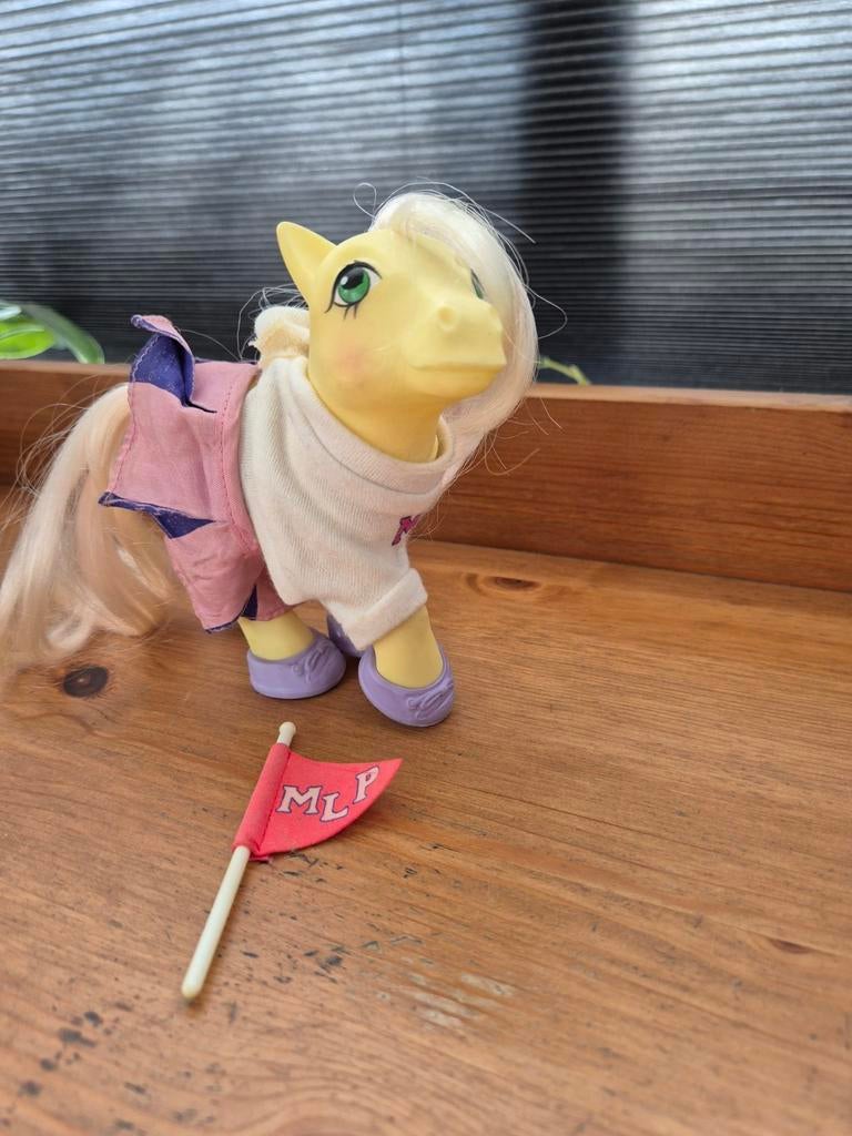 My little pony G1 met cheerleader outfit, Ophalen of Verzenden, Nieuw