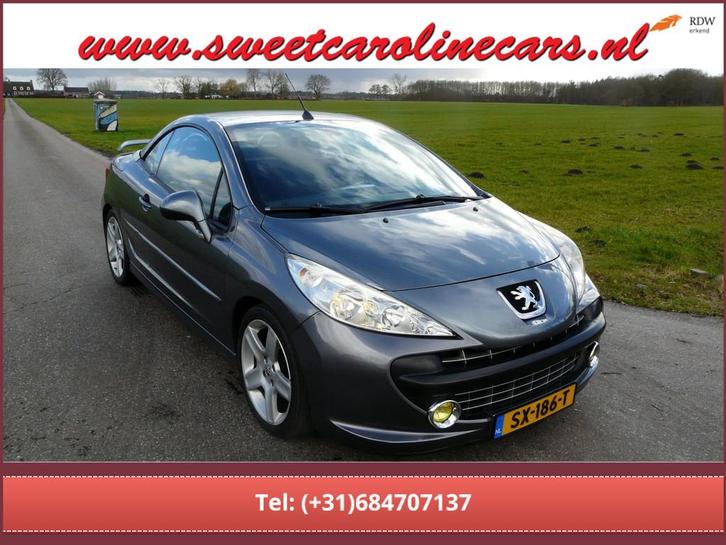 Peugeot 207 CC 1.6 VTi Sport Pack,Airco,Elec.pakket,17"Lmv's, Auto's, Peugeot, Bedrijf, Te koop, ABS, Airbags, Boordcomputer, Centrale vergrendeling