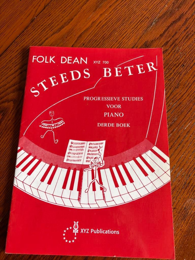 Steeds Beter: Progressieve Studies voor Piano - Derde Boek, Klassiek, Les of Cursus, Ophalen of Verzenden, Zo goed als nieuw