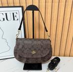 coach lad handtas, Ophalen of Verzenden, Zo goed als nieuw, Bruin, Handtas