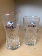 Witte Raaf Bierglazen, Ophalen of Verzenden, Zo goed als nieuw, Glas of Glazen, Overige merken