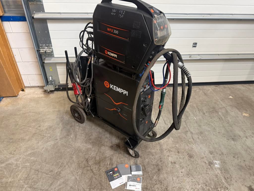 Kemppi fastmig X 450 lasapparaat, Ophalen, Zo goed als nieuw, 250 ampère of meer, Co2