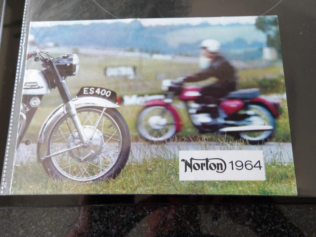 Folder NORTON 1964, Verzenden, Overige merken