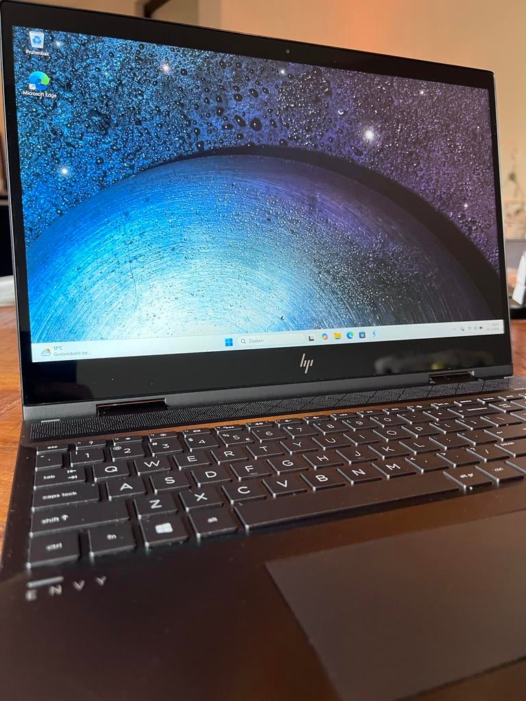 HP Envy x360 15 inch i7 16GB 256GB SSD + 1TB HDD Nieuwe accu, Ophalen, 2 tot 3 Ghz, Zo goed als nieuw, Met videokaart