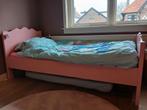 Houten bed kinderbed roze, Antiek en Kunst, Antiek | Meubels | Bedden, Ophalen