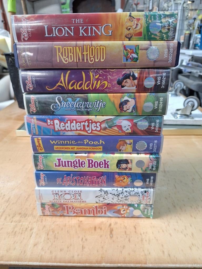 Disney Videobanden, Cd's en Dvd's, VHS | Kinderen en Jeugd, Alle leeftijden, Ophalen of Verzenden, Gebruikt