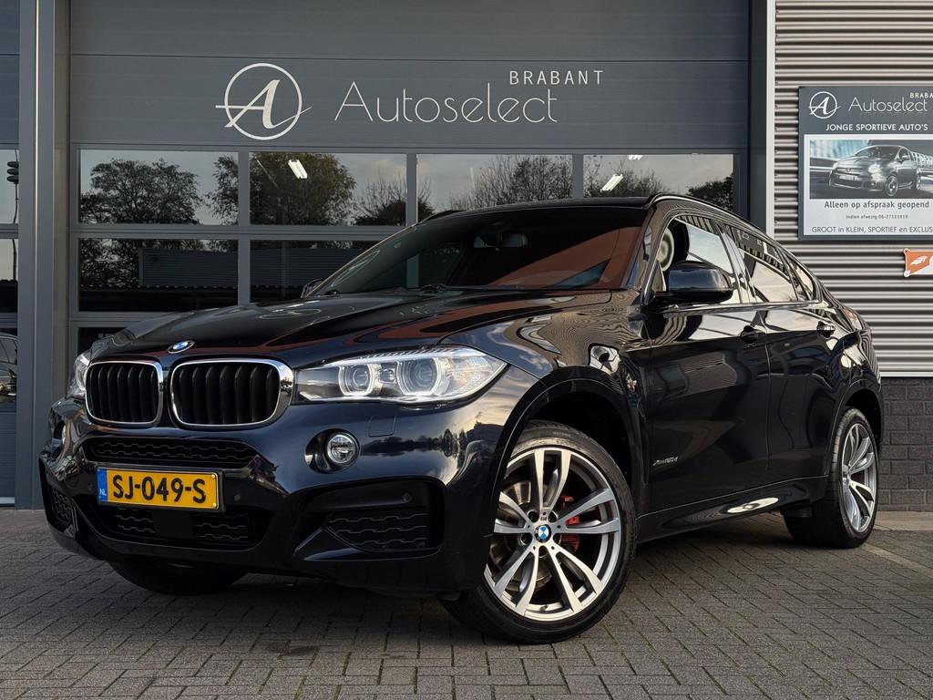 BMW X6 xDrive30d High Executive Pano HeadUp Memory, Gebruikt, 2993 cc, Zwart, Bedrijf