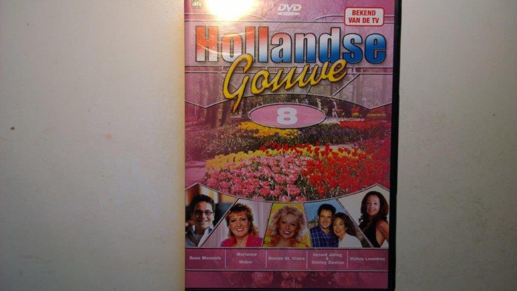 Hollandse Gouwe 8 (DVD), Alle leeftijden, Ophalen of Verzenden, Zo goed als nieuw, Muziek en Concerten