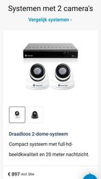Bascom camerasysteem met recorder en 2 draadloze camera's, Ophalen of Verzenden, Nieuw